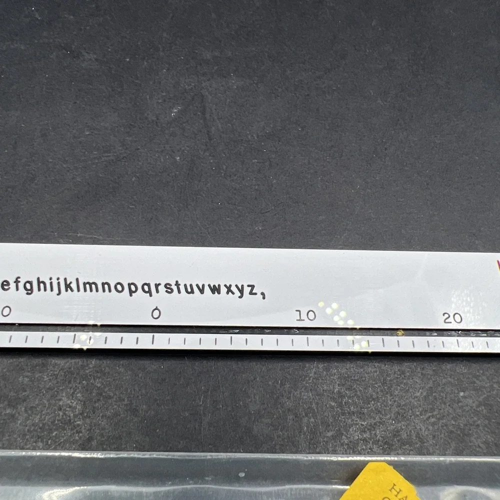 K&E Keuffel & Esser Leroy 61 0300-100CL Lettering‎ Template (Pen 00)